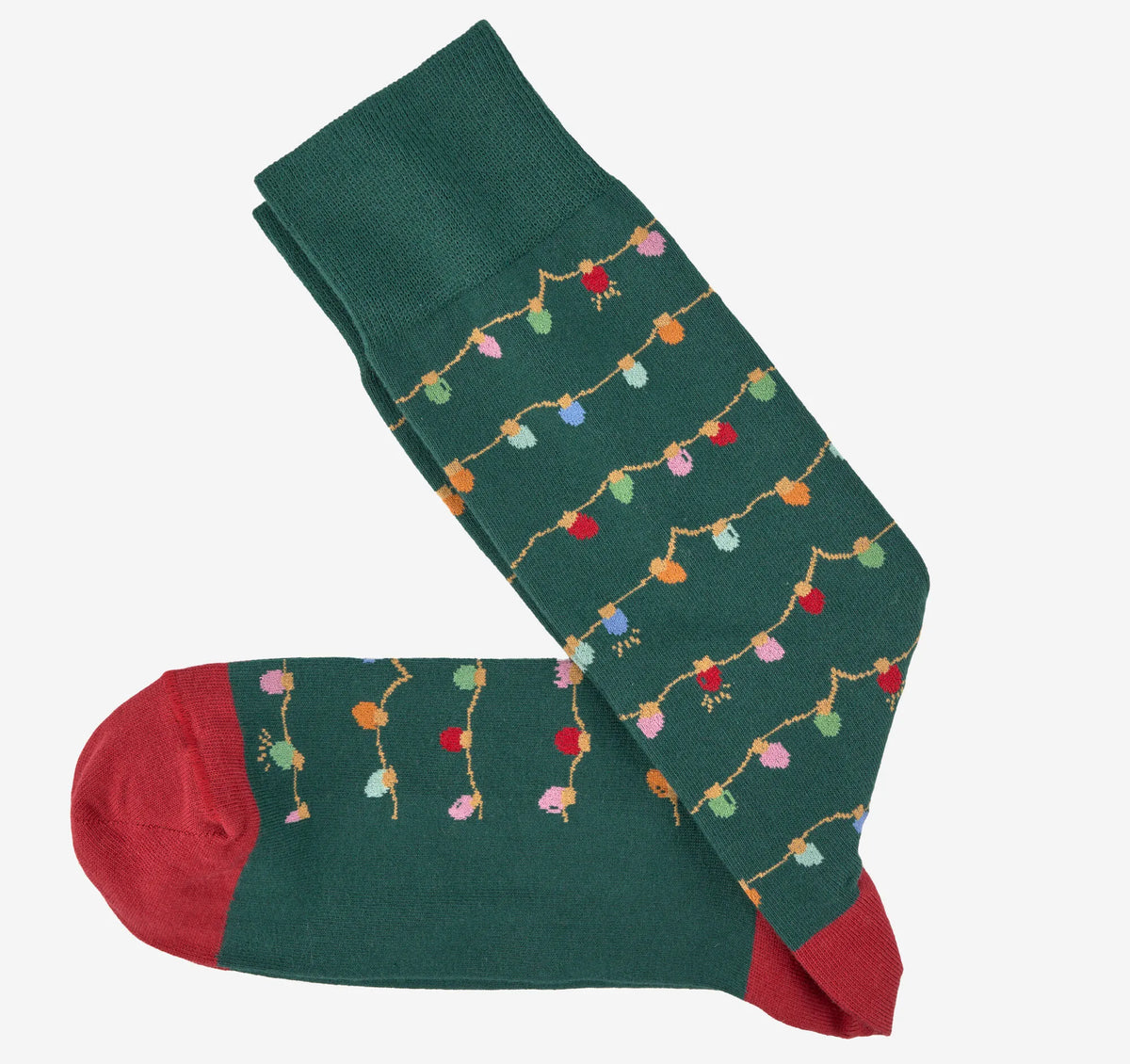 Dark Green Christmas Lights