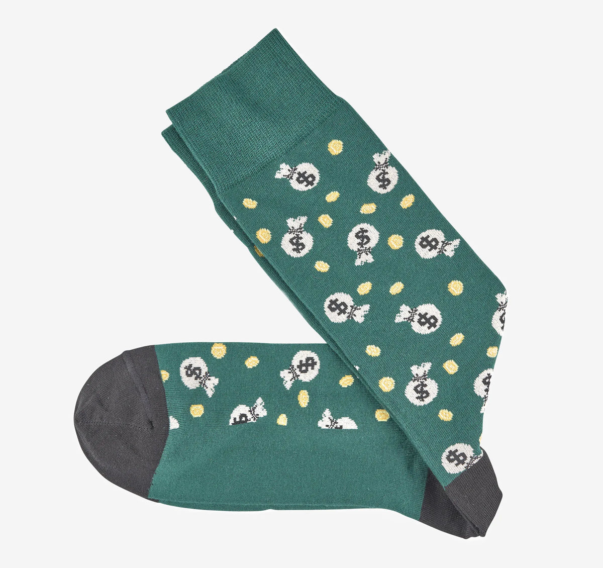 Dark Green Money Bags
