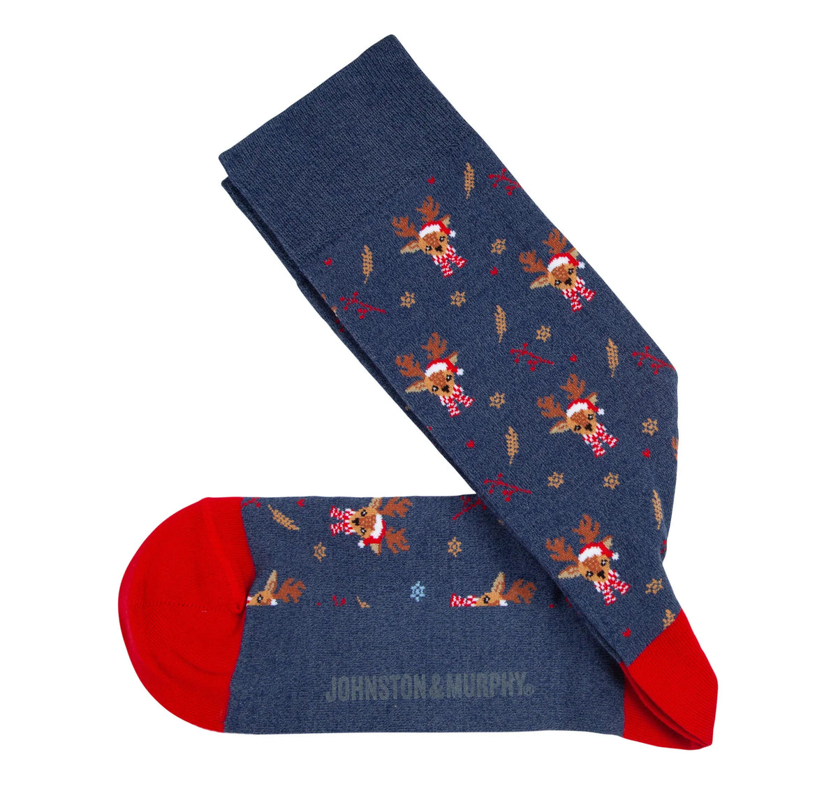 Denim Conversational Reindeer