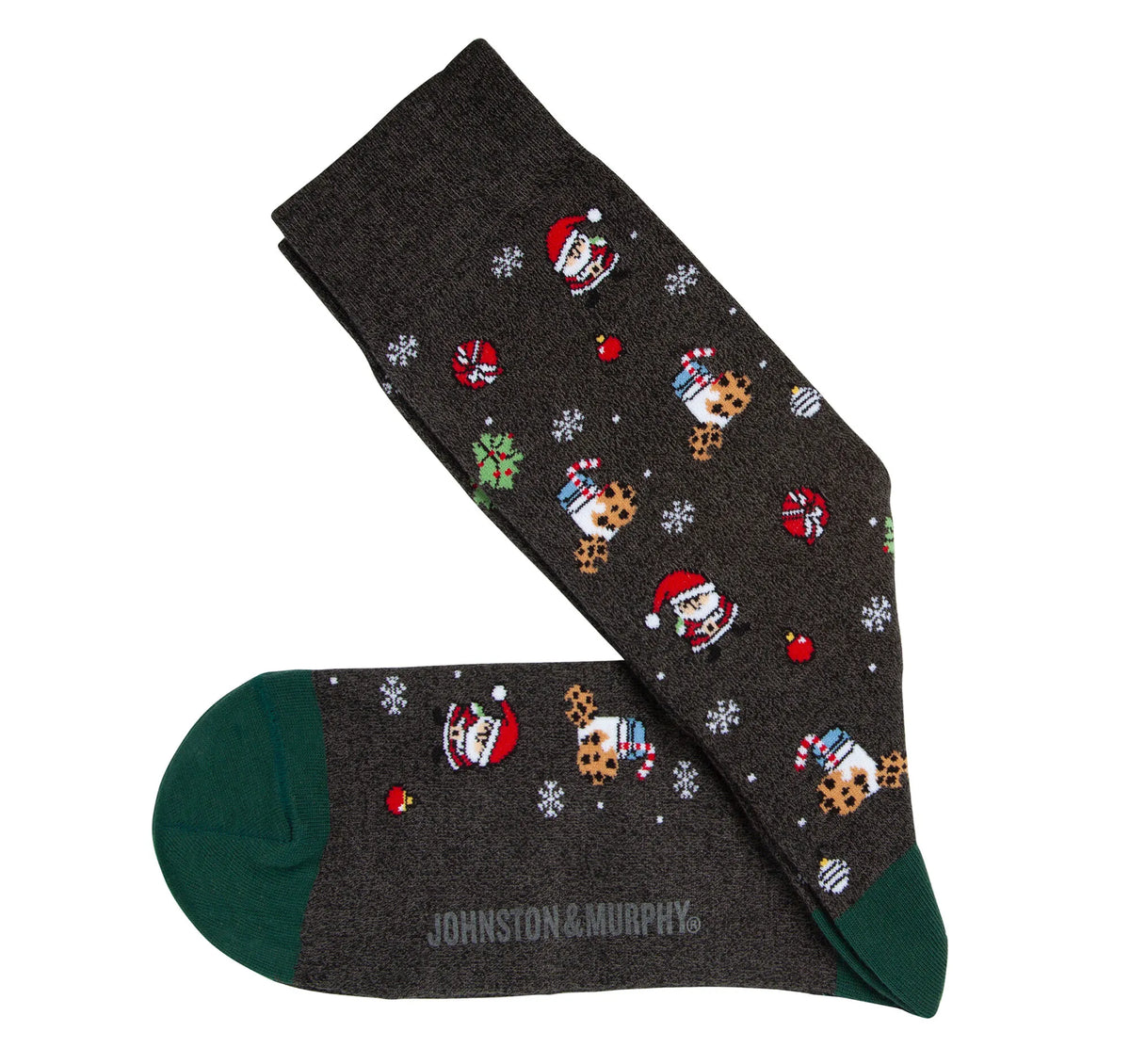 Charcoal Santa Milk & Cookies