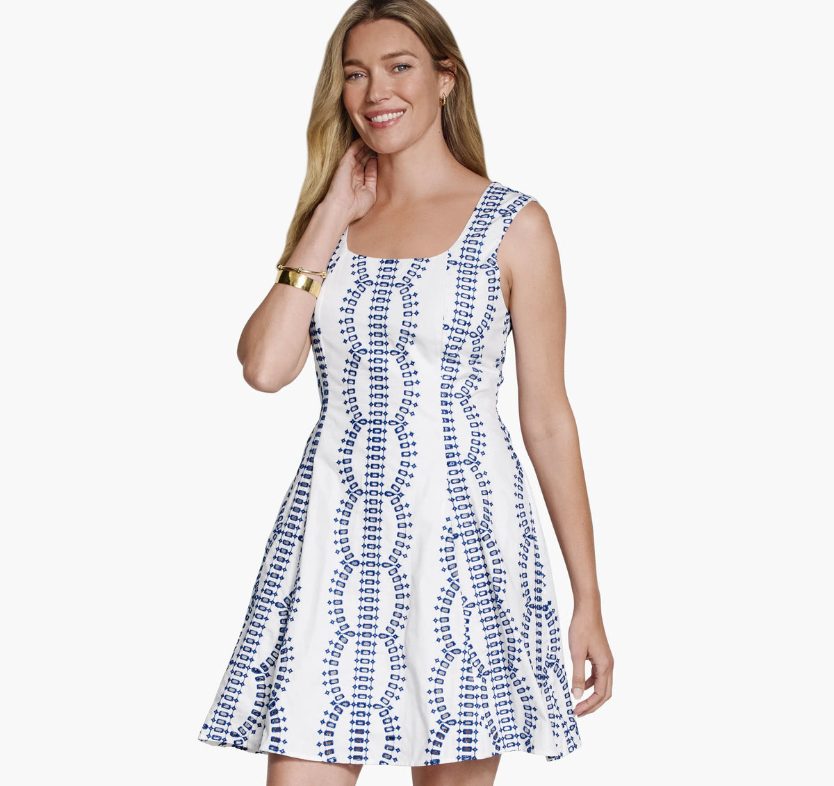 White/Blue