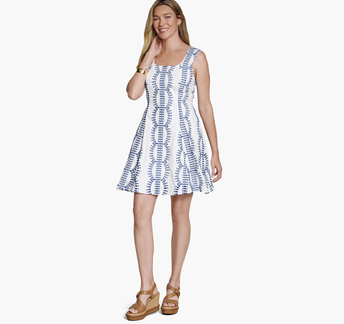 White/Blue