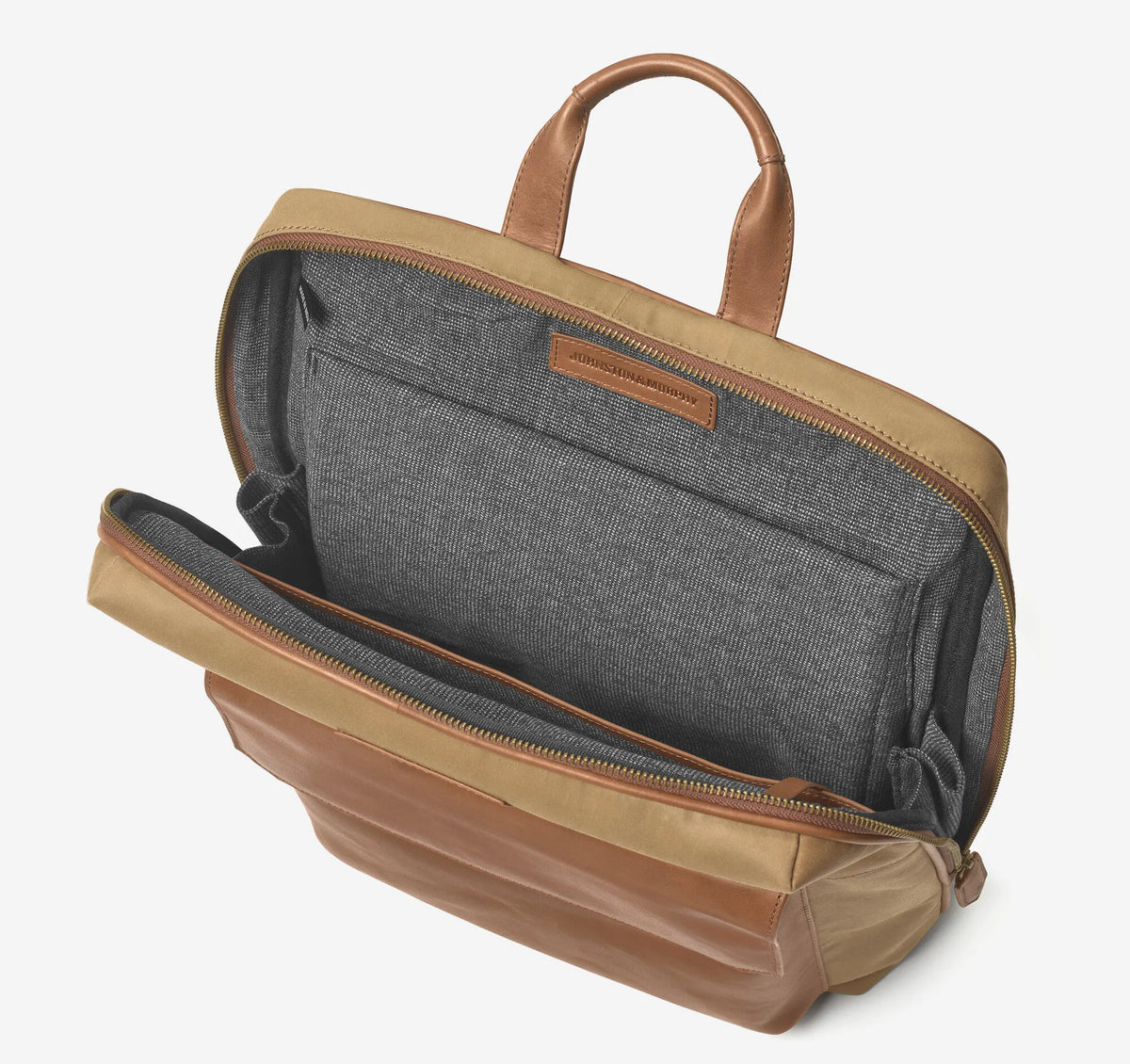 Camel Antique Cotton/Tan Full Grain