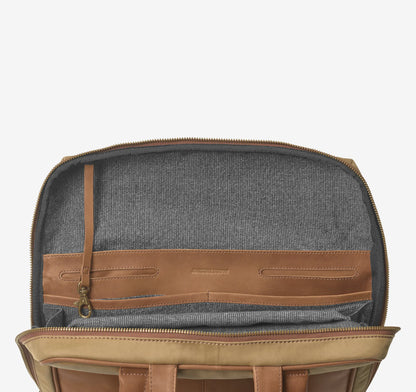 Camel Antique Cotton/Tan Full Grain