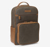 Brown Antique Cotton/Tan Full Grain