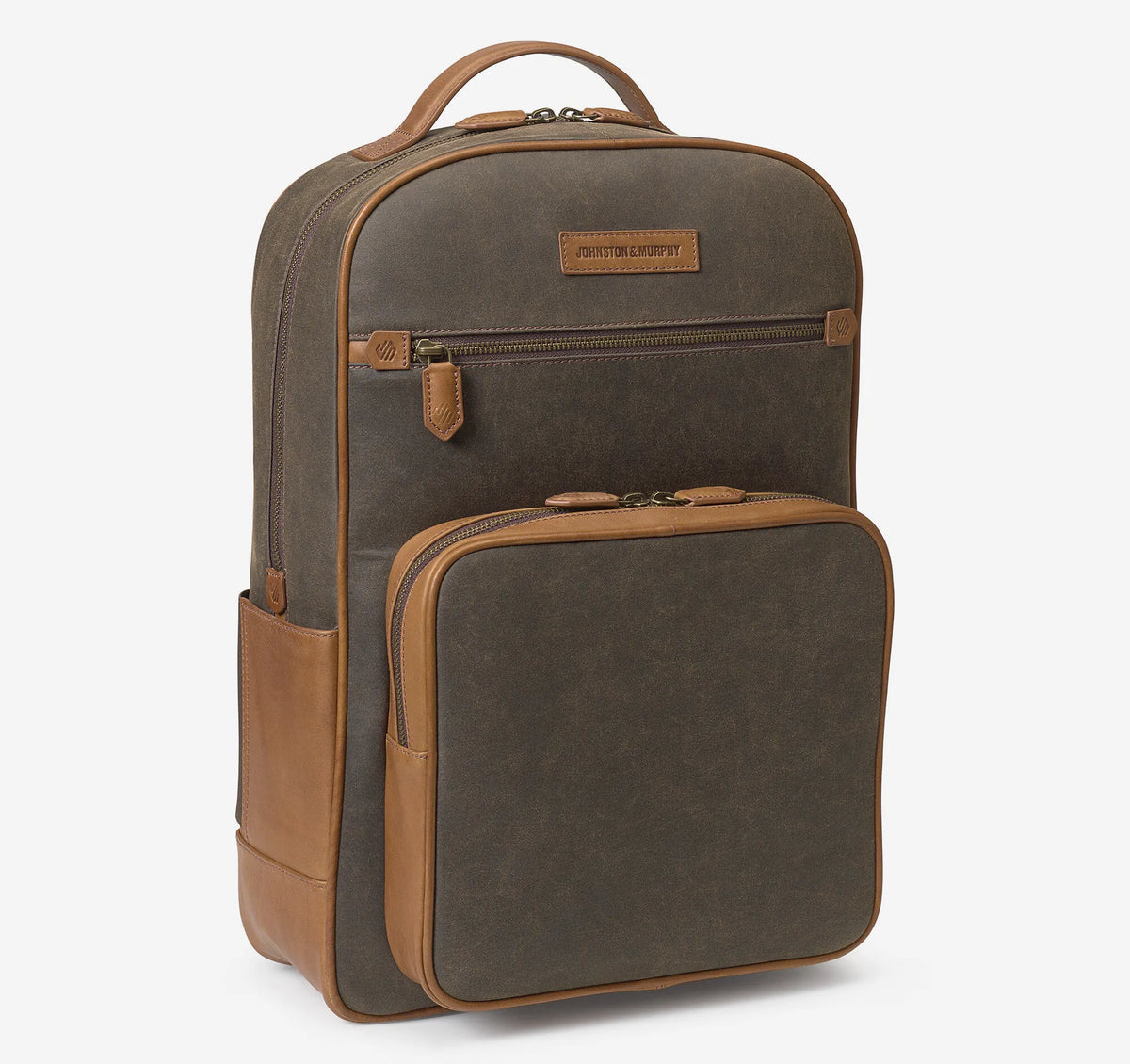 Brown Antique Cotton/Tan Full Grain
