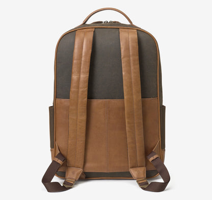 Brown Antique Cotton/Tan Full Grain