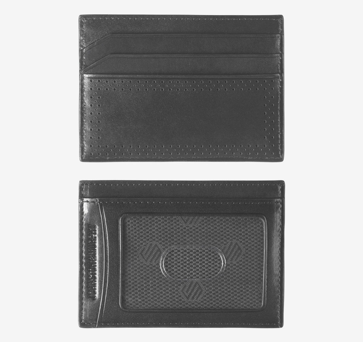 Black Full-Grain Leather