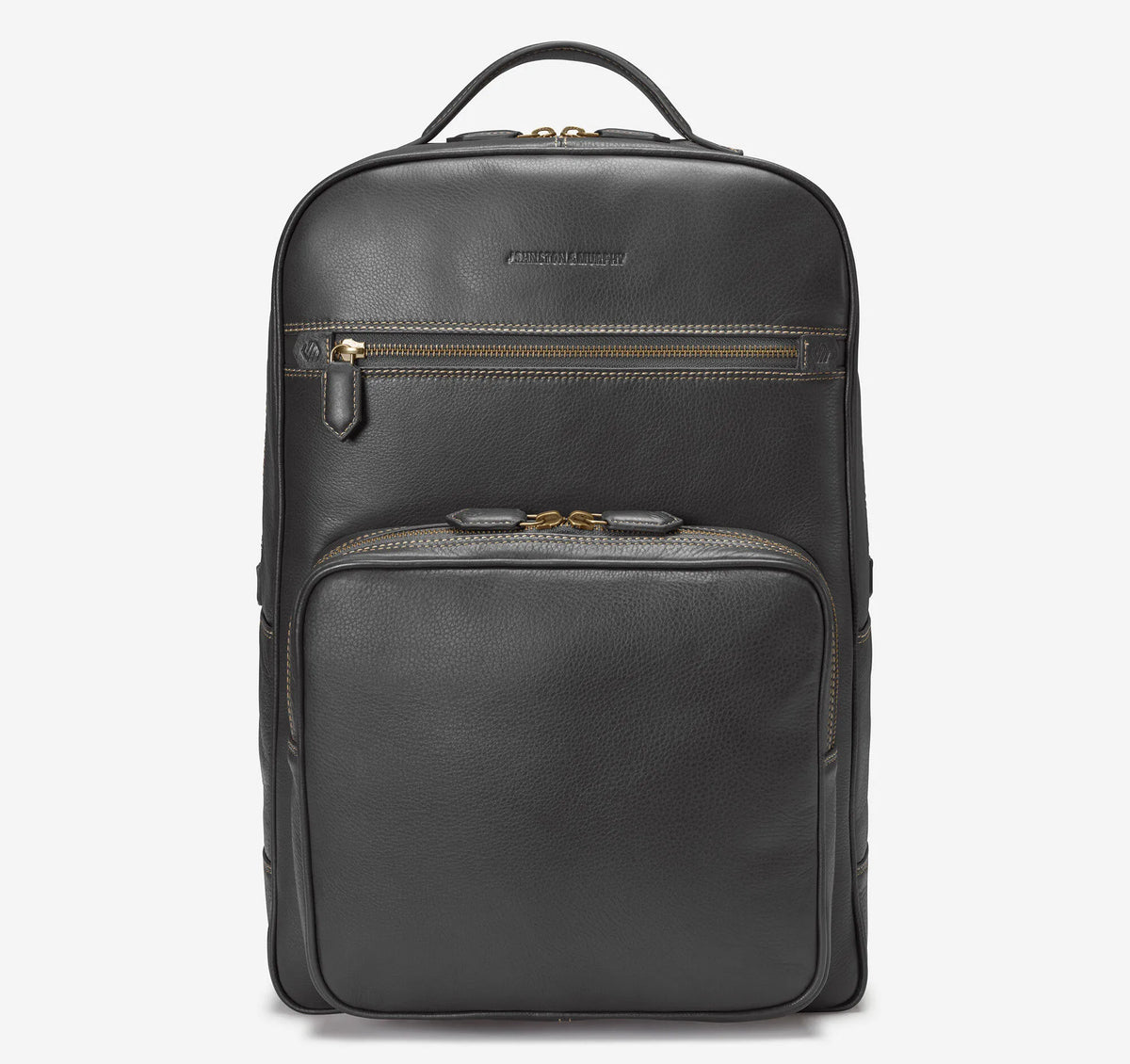 Black Pebbled Leather