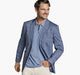 Blue/Tan Shadow Plaid