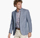 Light Blue Washed Linen-Blend