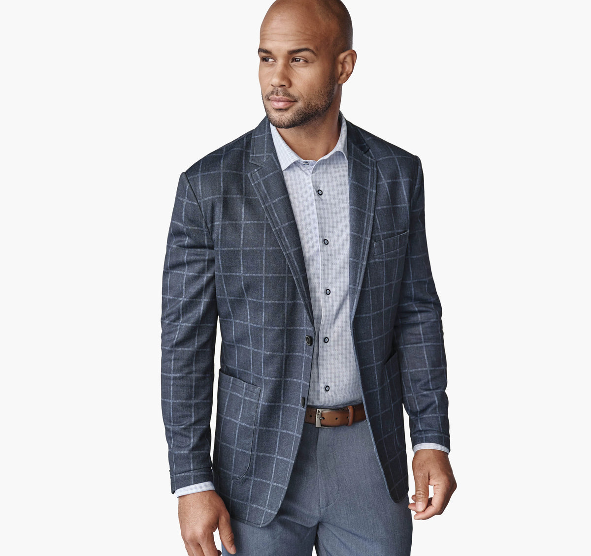Navy Plaid