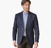 Navy Brown Plaid