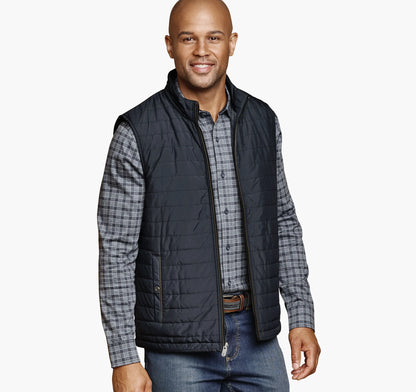 Navy/Navy Herringbone