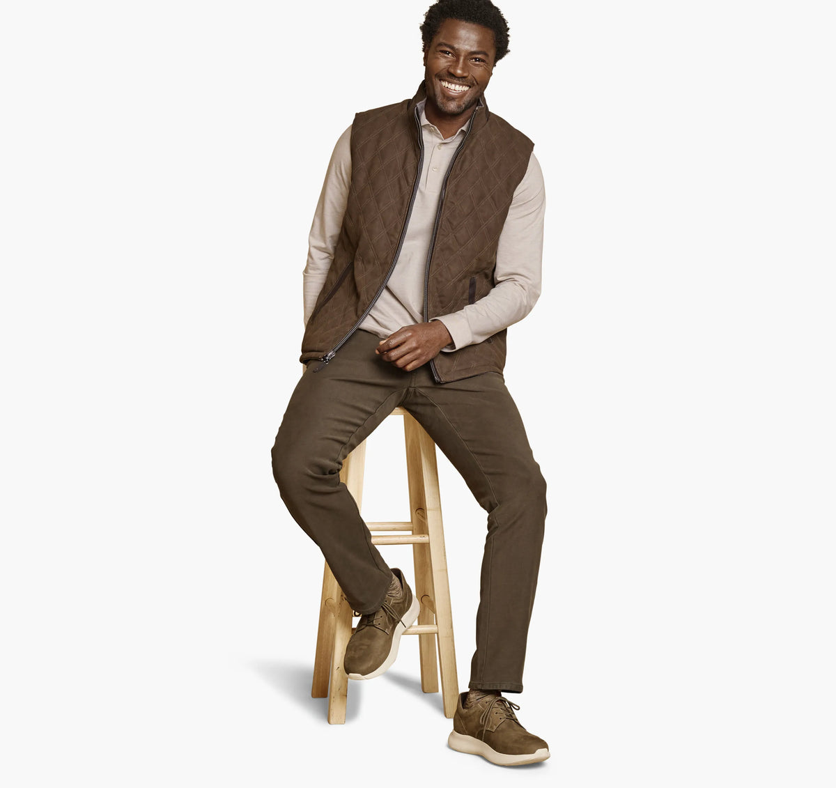 Light Brown/Brown Plaid