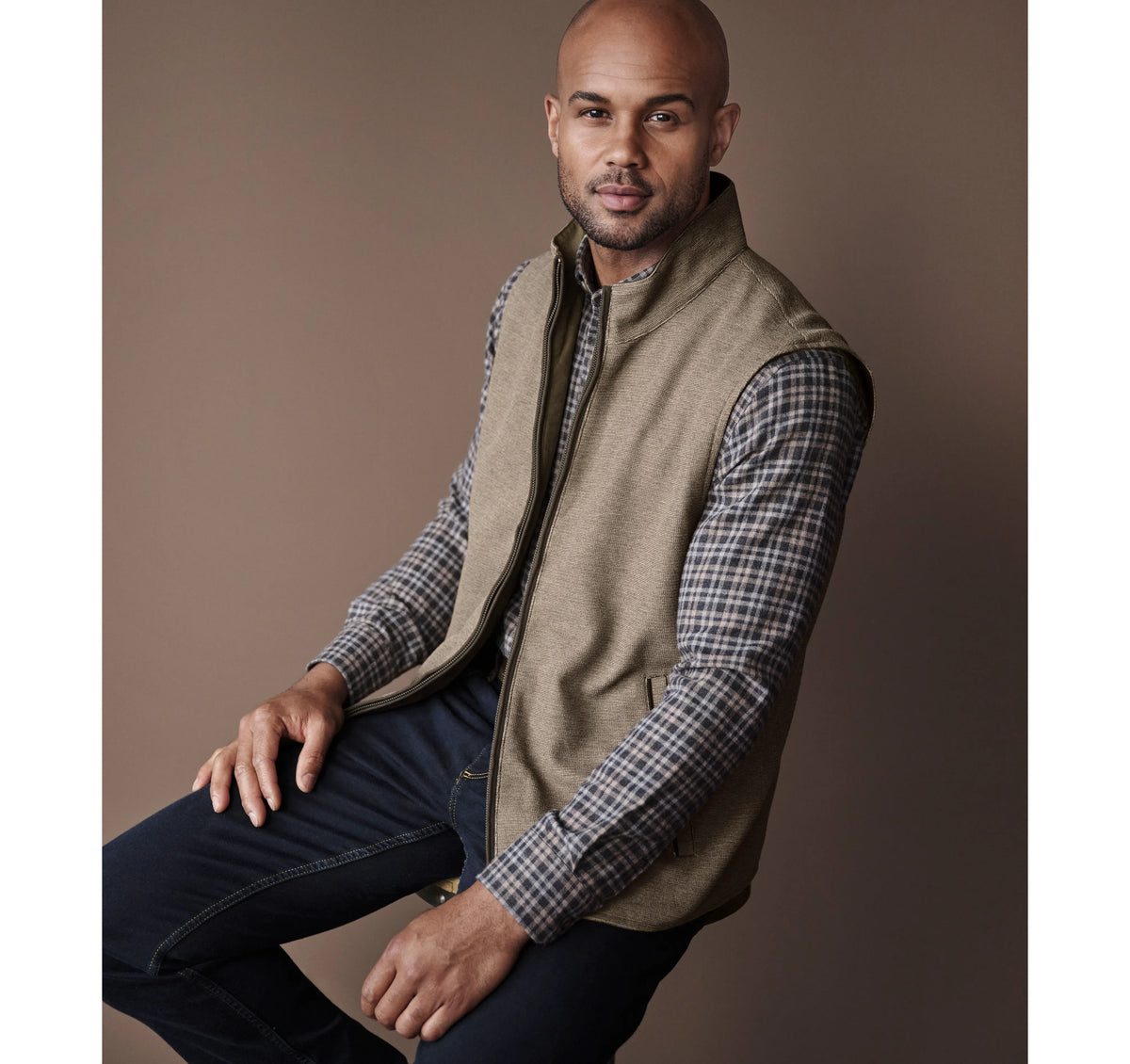 Brown/Brown Knit