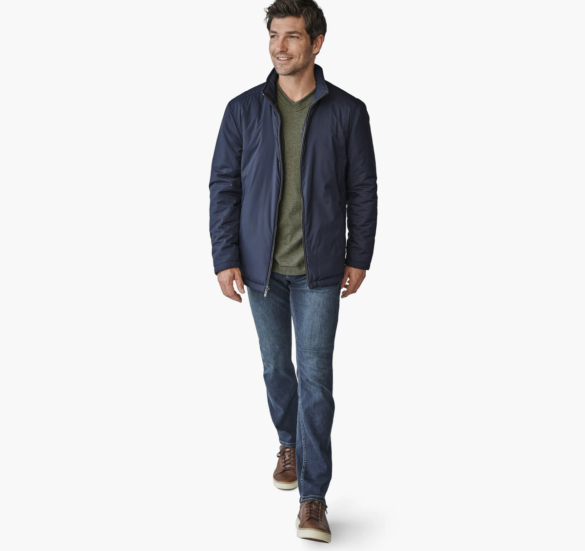 Navy/Navy Knit