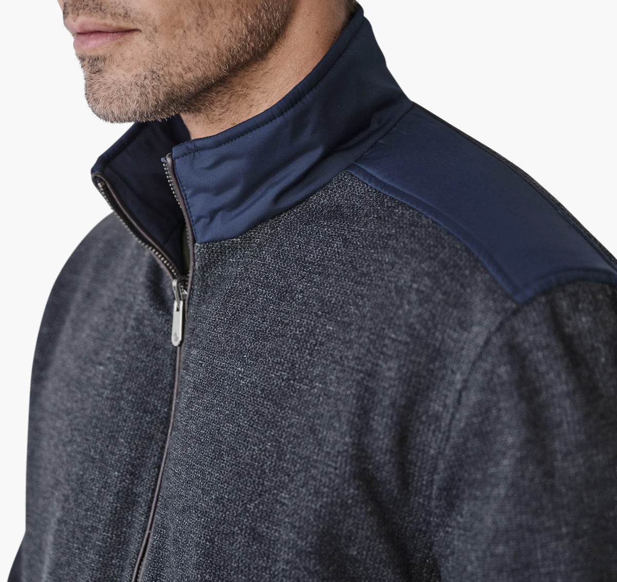 Navy/Navy Knit