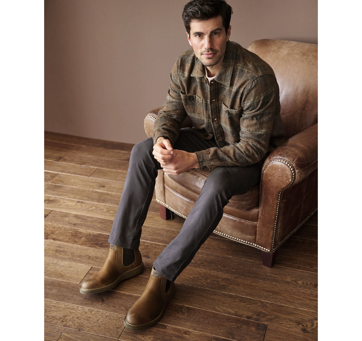 Brown/Navy
