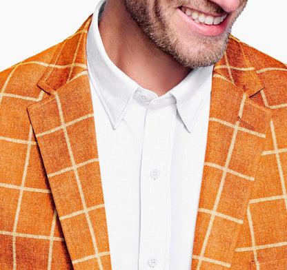 Orange Plaid