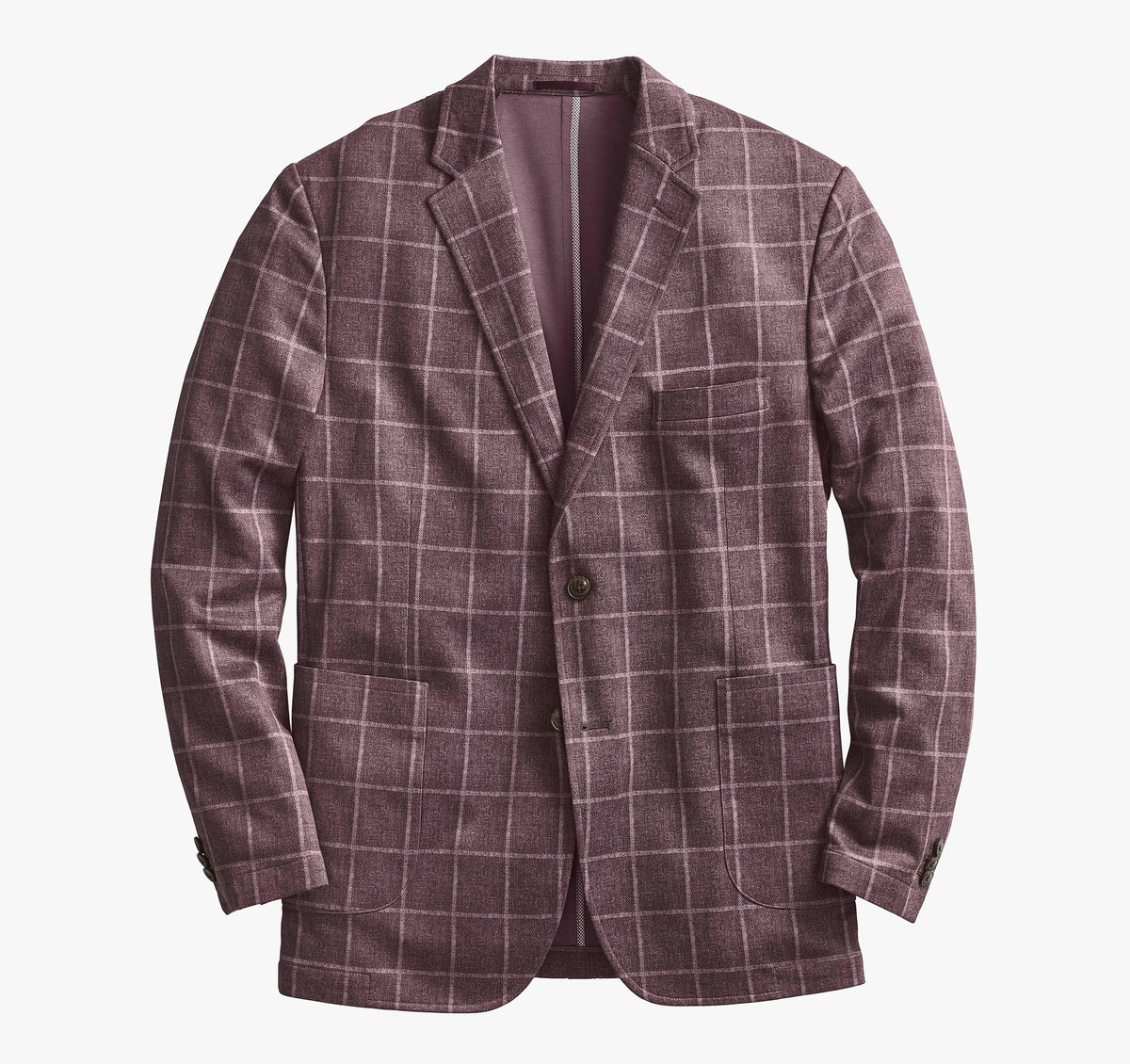 Burgundy Plaid
