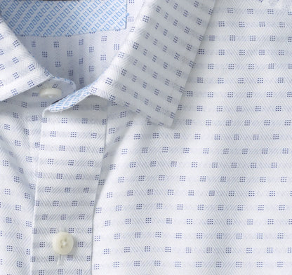 White/Navy Tonal Diamond