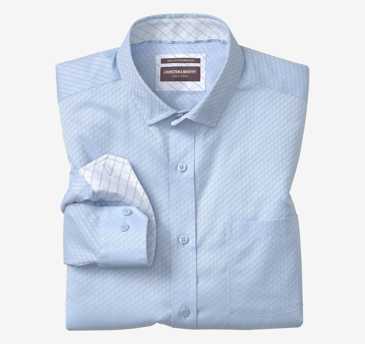 Light Blue Diamond Jacquard