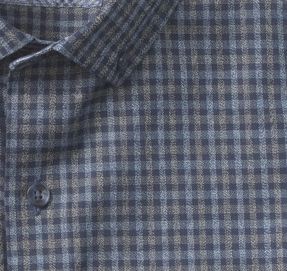 Navy Jaspe Dual Grid
