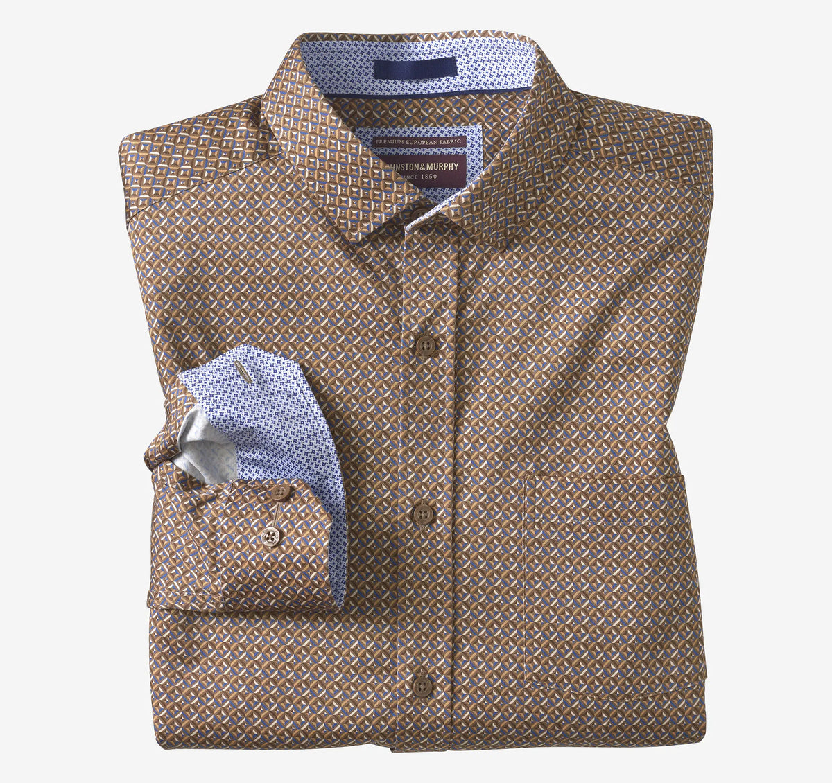 Brown/Navy Multi Diamond