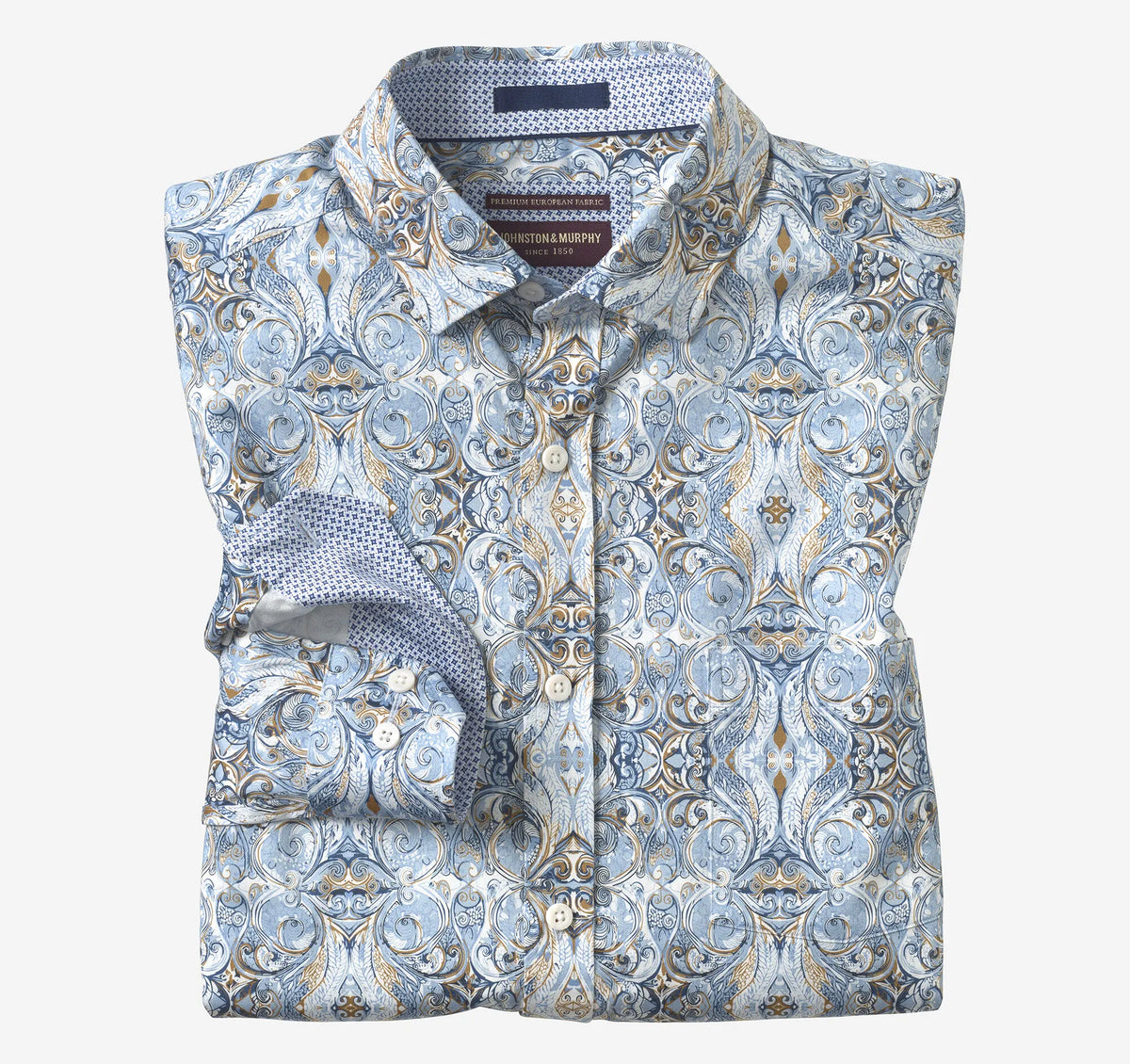 Blue/Brown Large Medallion