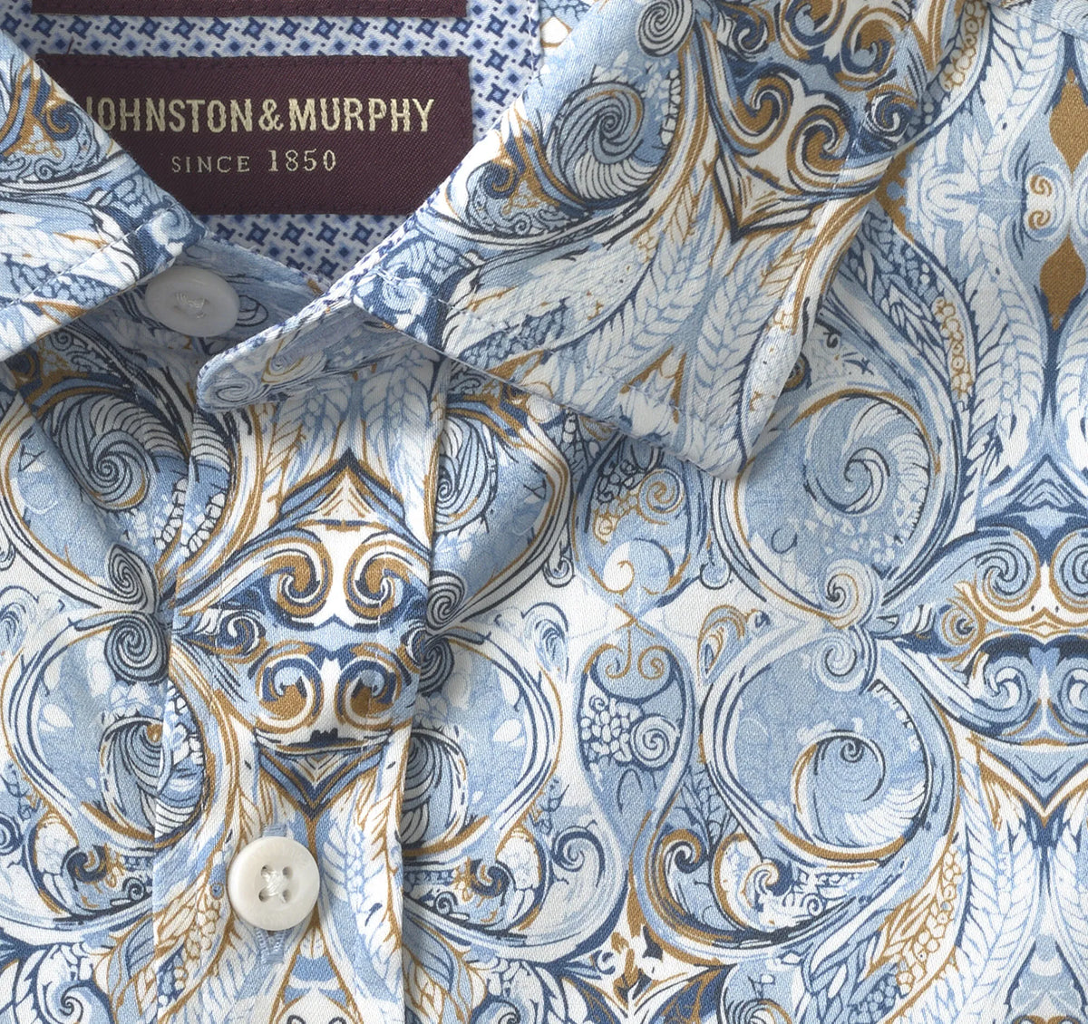Blue/Brown Large Medallion