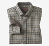 Charcoal/Tan Split Plaid