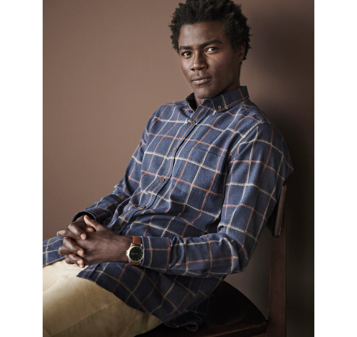 Blue Multi Two-Tone Windowpane
