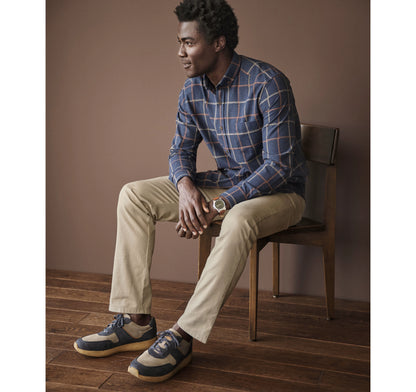 Blue Multi Two-Tone Windowpane