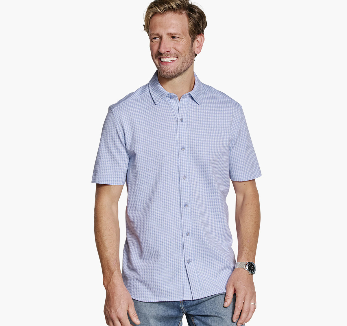 Light Blue Gingham