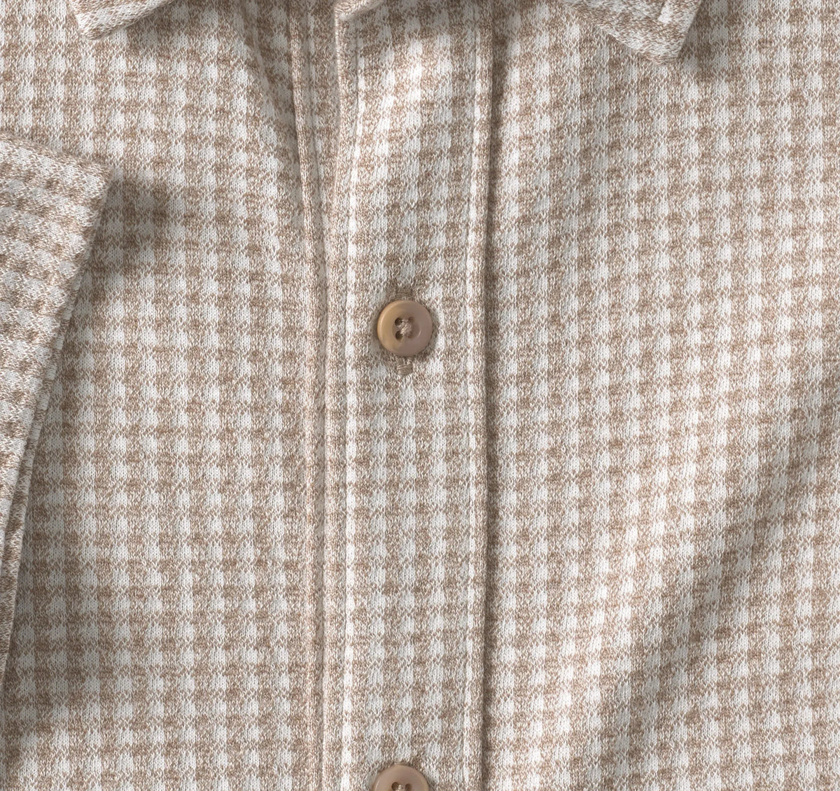 Tan Gingham