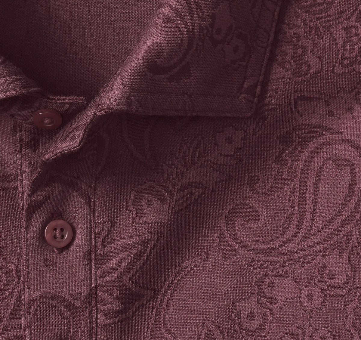 Burgundy Paisley
