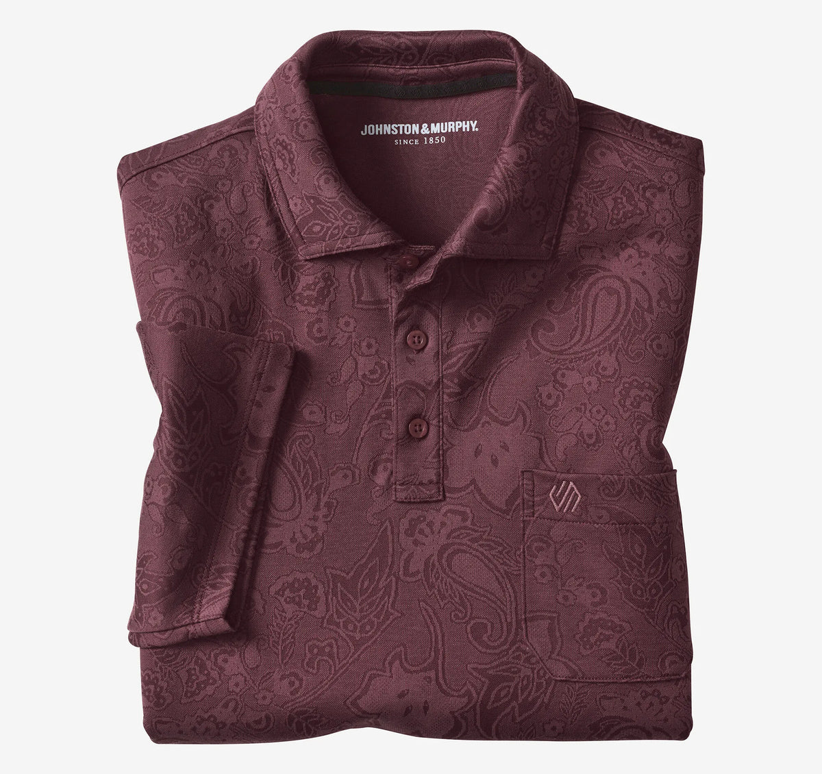 Burgundy Paisley