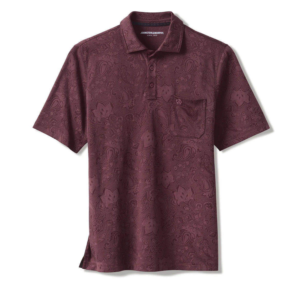Burgundy Paisley