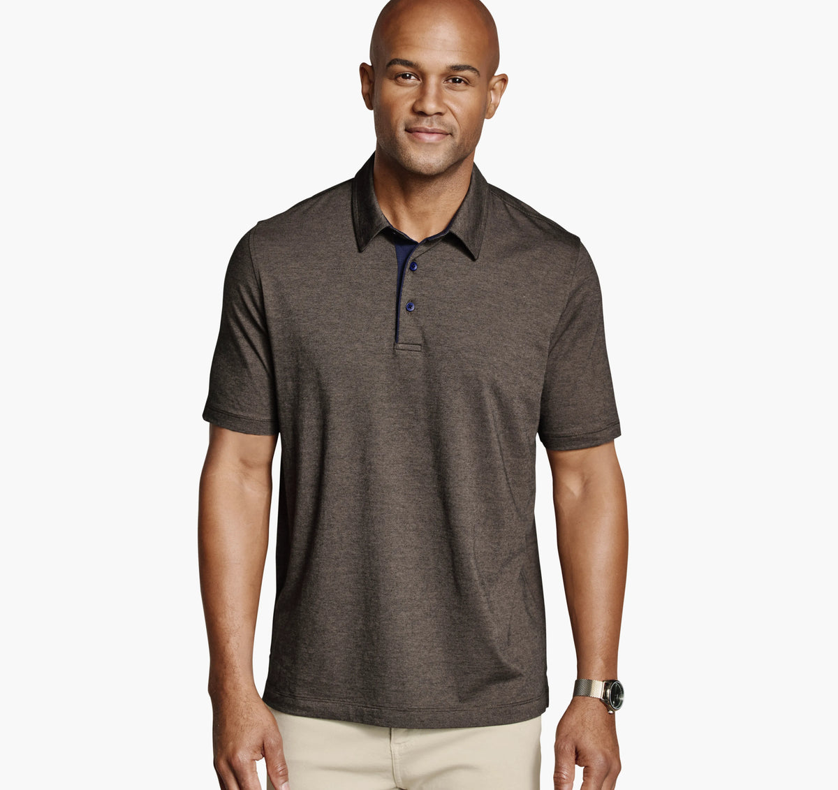 Brown/Navy Stripe