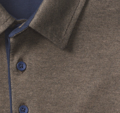 Brown/Navy Stripe