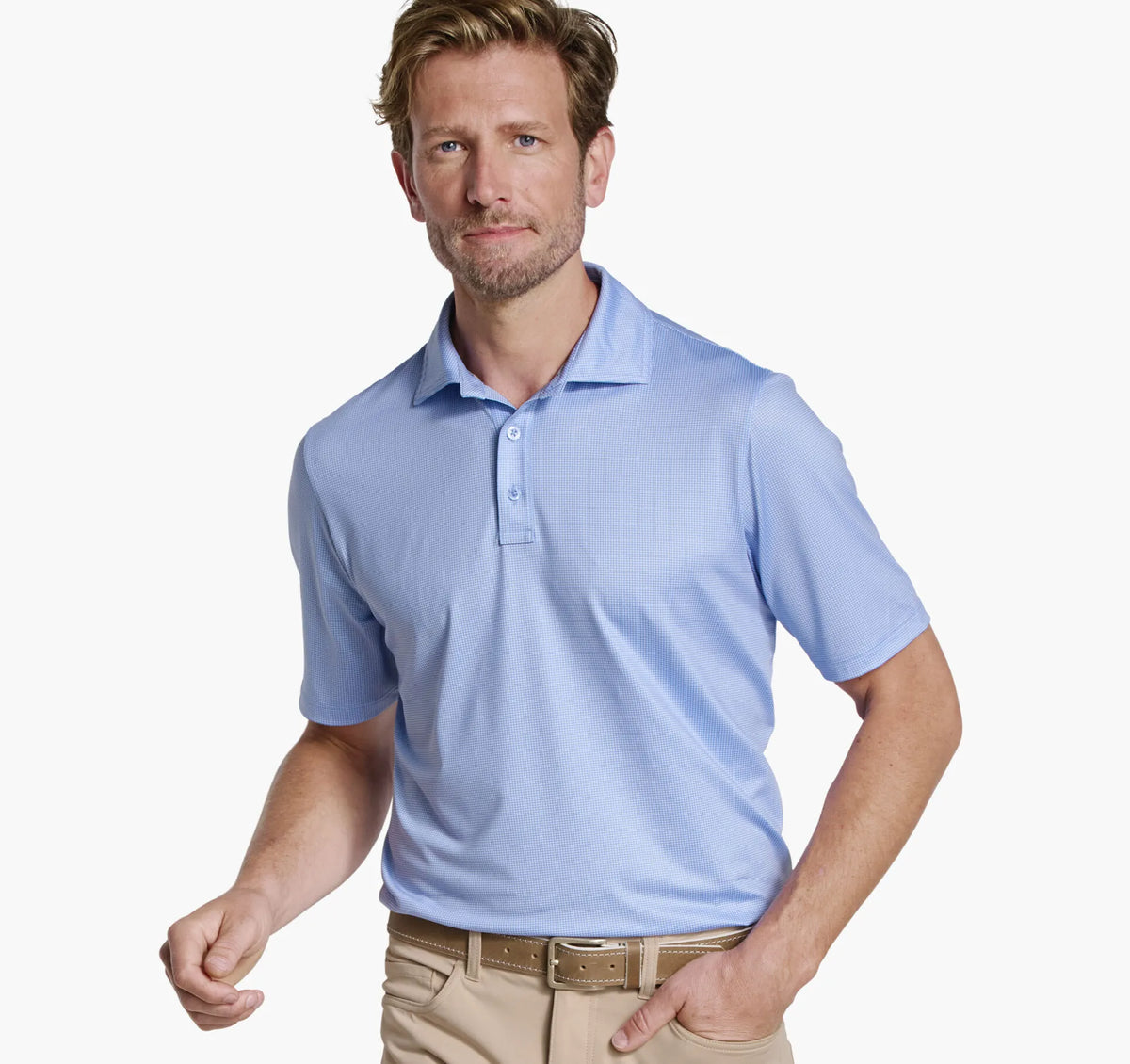 Light Blue/White Gingham