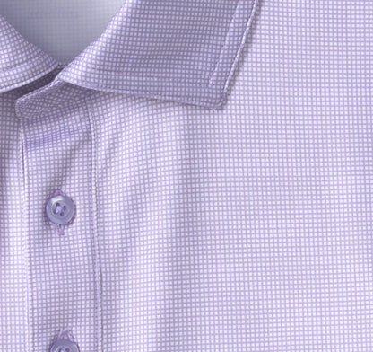 Violet/White Gingham