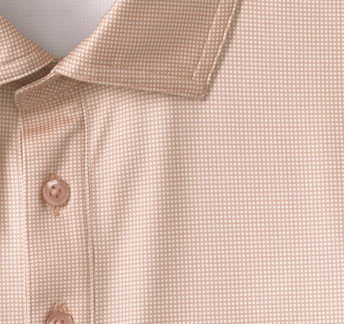 Orange/White Gingham