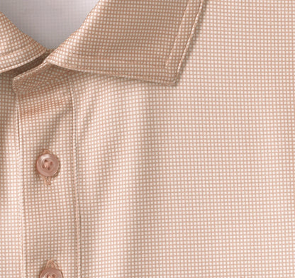 Orange/White Gingham