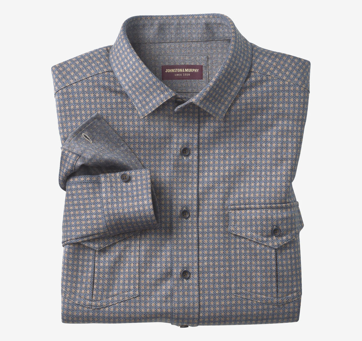 Blue/Brown Windowpane