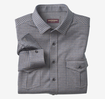 Blue/Brown Windowpane