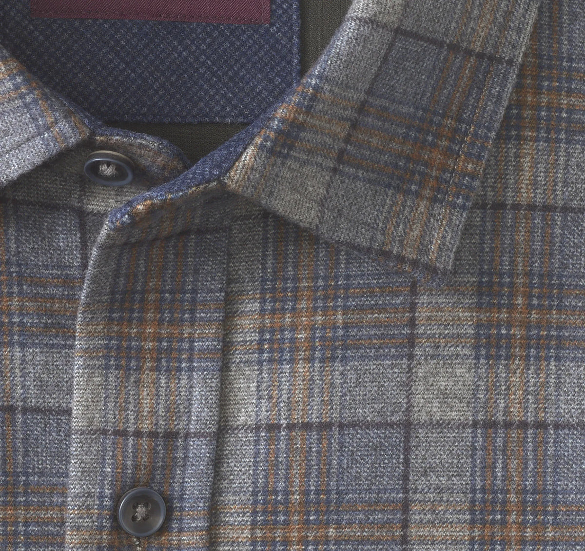 Gray/Blue Plaid