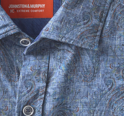 Blue/Navy Paisley