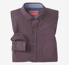 Burgundy Two-Tone Windowpane